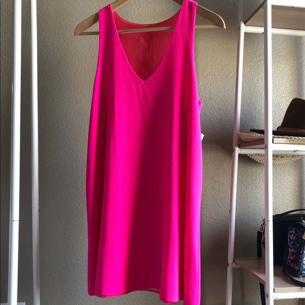 Pink A-Line Dress!